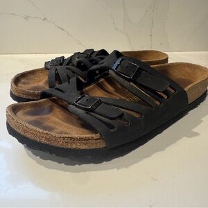 Birkenstock Granada Black Sandals